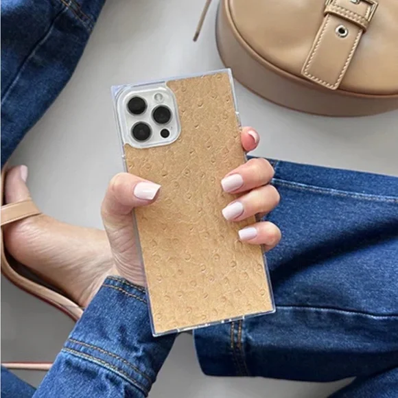 LUXURY IPHONE 14 PRO + MAGSAFE FLAUNT® SQUARE® CASE BUNDLE.